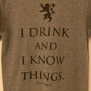 Game of Thrones unisex funny quote tee